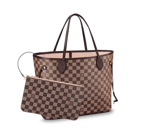 louis vuitton neverfull mm de rose ballerine|Neverfull MM Damier Azur Canvas .